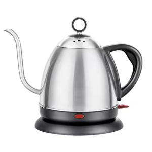 New design hot sell cordless water gooseneck stainless steel electric kettle for tea & coffee