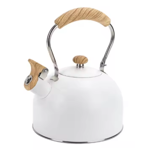 2.5L stainless steel kettle with stainless steel roof and teapot
