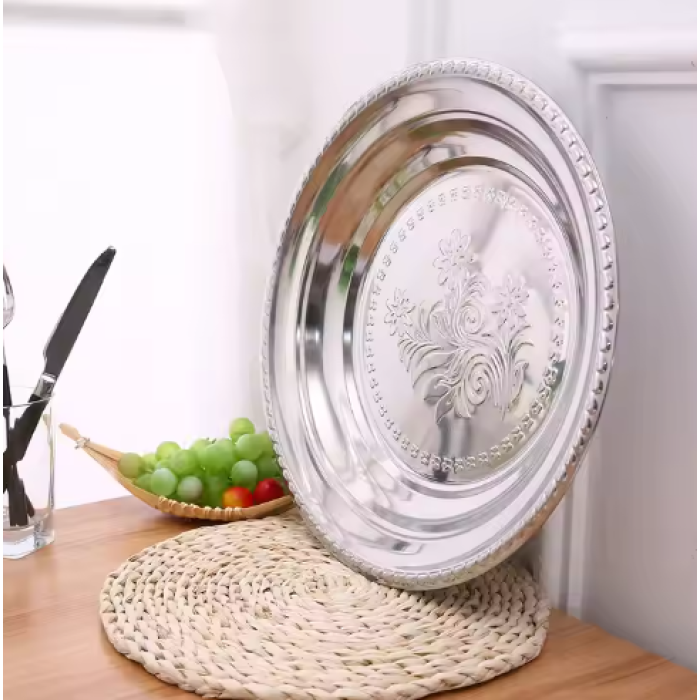 High quality full edge wavy vegetable dish