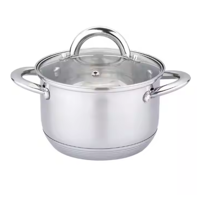 Stainless Steel Pots and Pans for Home Use for Gas Stove