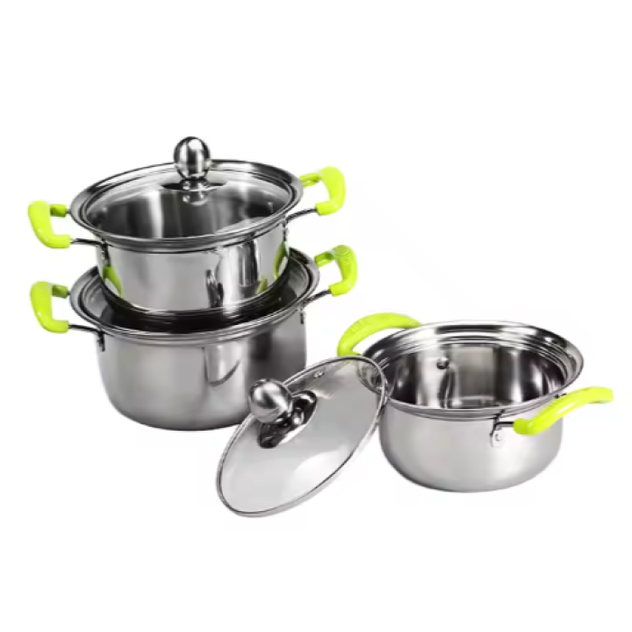 stainless steel cooking pot cookware