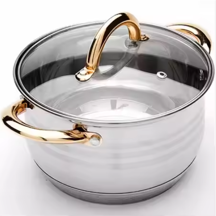 Food Grade Safe Stainless Steel Pot Stock Pot Set