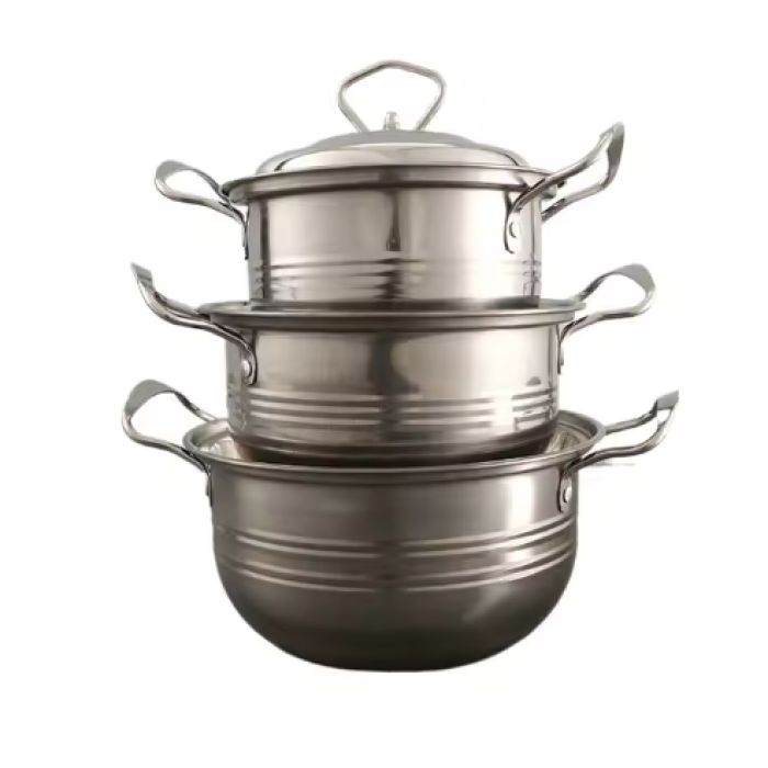 Stainless Steel Stockpot Cooking Kitchenware Casserole Soup Pot